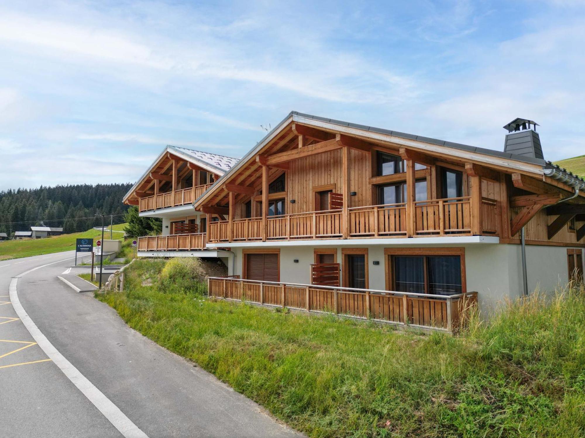 Terresens - L'Altarena Aparthotel Les Saisies Eksteriør bilde
